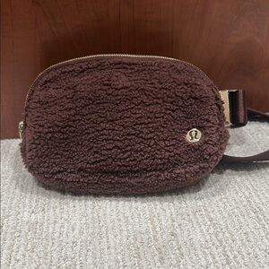 Lululemon Brown Sherpa Belt Bag